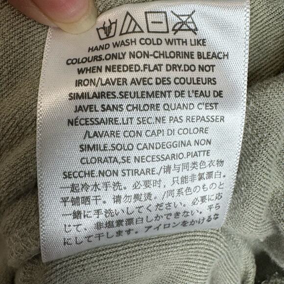 Fear Of God Essentials Velour Half Zip Pullover Short Sleeve Sweatshirt XL - Picture 15 of 15